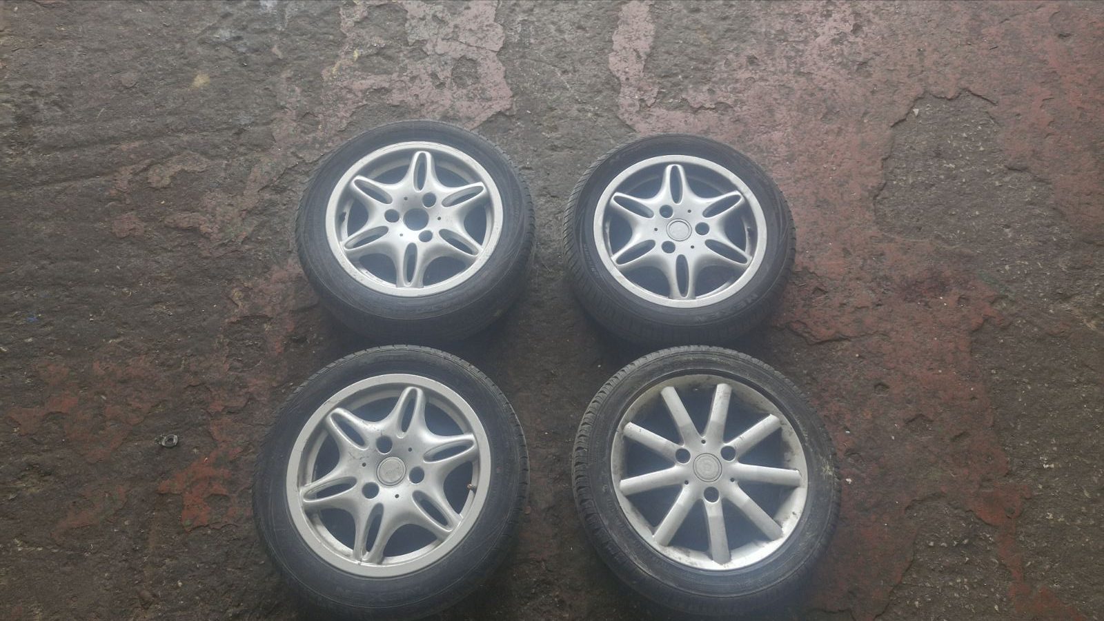 Ζάντες αλουμινίου ( 175/55R 15 )Smart ForTwo ’02