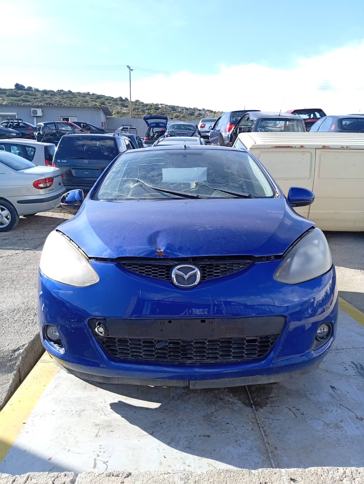 Φινιστρίνια Mazda 2 ’08