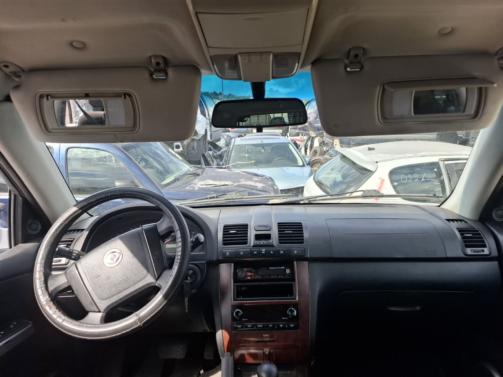 Ταπετσαρία Ουρανού SsangYong Rexton ’04