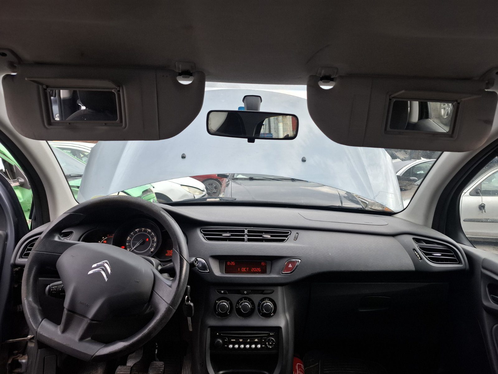 Ταπετσαρία Ουρανού Citroen C3 ’10